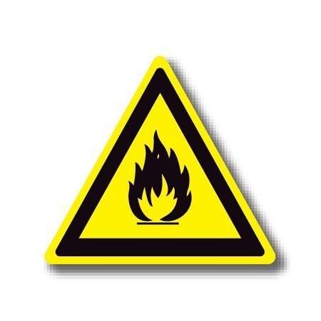 Ergomat 20in TRIANGLE SIGNS - Open Flame DSV-SIGN 400 #1359 -UEN